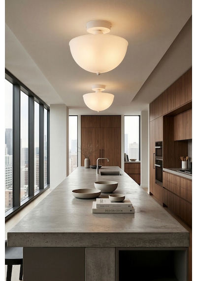 Roma Plafonyer Avize - Modern Retro Tavan Aydınlatması - Salon, Yatak Odası, Mutfak, Koridor, Antre Ve Hol Tavan Aydınlatması Opal - Beyaz Opal - Beyaz Roma Plafonyer Avize - Modern Retro Tavan Aydınlatması - Salon, Yatak Odası, Mutfak, Koridor, Antre Ve Hol Tavan Aydınlatması Opal - Beyaz Opal - Beyaz