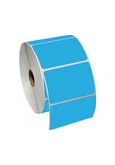 Open 50 Mm Etiket Açık Mavi 1000li