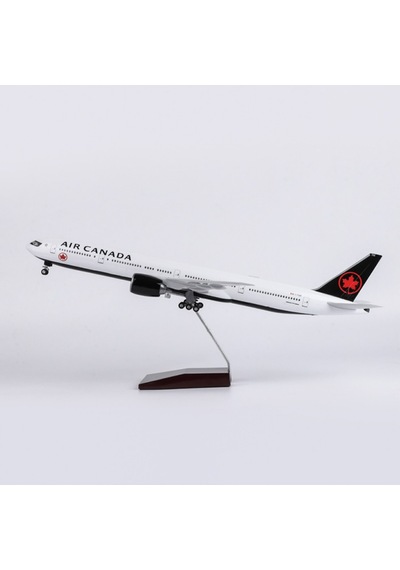 Air Canada B777 Yolcu Uçağı Model Uçak 1/157 Ölçek 47cm