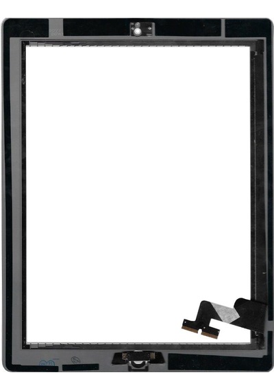 Apple Uyumlu İpad 2 A1395 Butonlu Dokunmatik Beyaz Tt