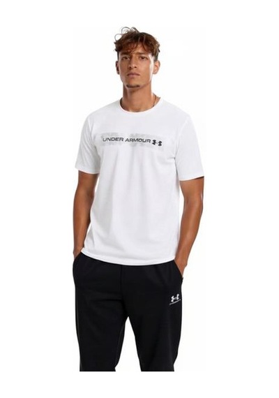 Under Armour Sportstyle Left Chest Erkek Yeşil Tişört Yeşil