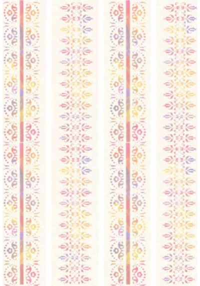 906k Artebella Soft Transfer Koyu Zemin 23x34 cm
