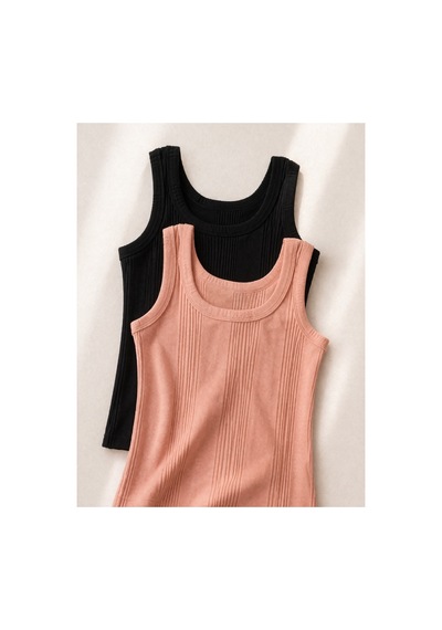Demirsa Boutique Pamuklu Penye Kaşkorse Kumaş Kalın Askılı Oval Yaka Siyah Ve Pudra Renk Kadın 2'li T-shirt Atlet Siyah-pudra Demirsa Boutique Pamuklu Penye Kaşkorse Kumaş Kalın Askılı Oval Yaka Siyah Ve Pudra Renk Kadın 2'li T-shirt Atlet Siyah-pudra