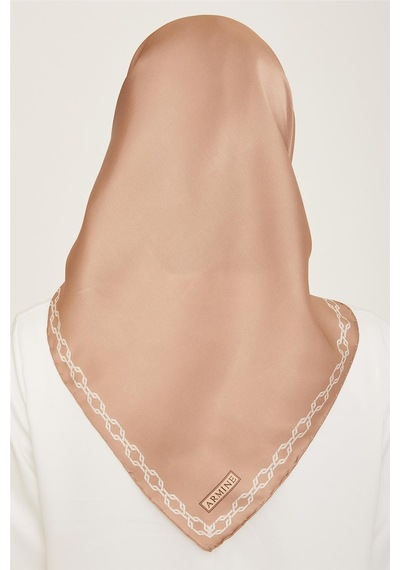 Armine Sura İpek Eşarp 24ya9154 03 - Desenli