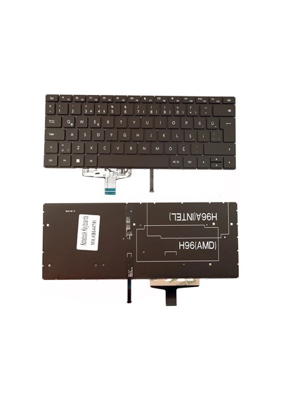 Huawei Matebook 13 Wrt-w19 Notebook Klavye Işıklı