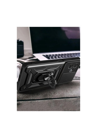 Newface - 440 - Xiaomi Redmi Note 13 Pro Plus Kılıf Pars Lens Yüzüklü Silikon - Edntrend - - Kırmızı