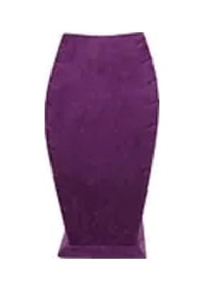 Yerli Üretim Dubai Model Süet Kumaş Mor Renk 25/12 Cm Kolye - Zincir Ayaklı Stand Çok Renkli