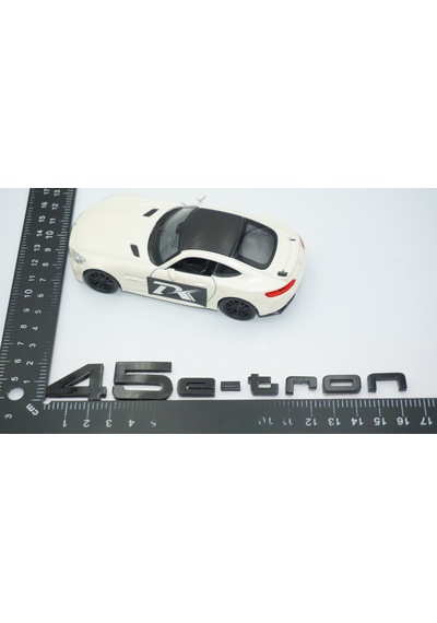 Dk Tuning 45 E-tron Bagaj Siyah Abs Yazı Logo Audi İle Uyumlu
