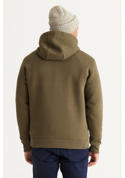 AC&Co / Altınyıldız Classics Erkek Haki Standart Fit Normal Kesim Kapüşonlu Kanguru Cepli Pamuklu Sweatshirt Haki AC&Co / Altınyıldız Classics Erkek Haki Standart Fit Normal Kesim Kapüşonlu Kanguru Cepli Pamuklu Sweatshirt Haki