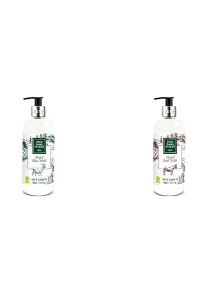 Eyüp Sabri Tuncer Doğal Keçi Sütlü Sıvı Sabun 500 Ml & Doğal Eşek Sütlü Sıvı Sabun 500 Ml