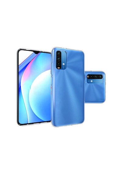 Ekılıf - Xiaomi Redmi Note 9 4g Uyumlu - Kılıf Şeffaf Soft Slim Fitt Süper Silikon Kapak - Şeffaf