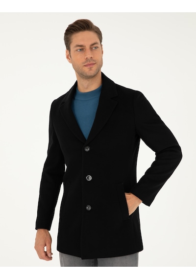 Pierre Cardin Erkek Siyah Kaban 50297487-vr046 Siyah