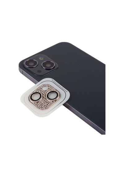 Apple Uyumlu iPhone 13 Zore Cl-08 Kamera Lens Koruyucu Pembe