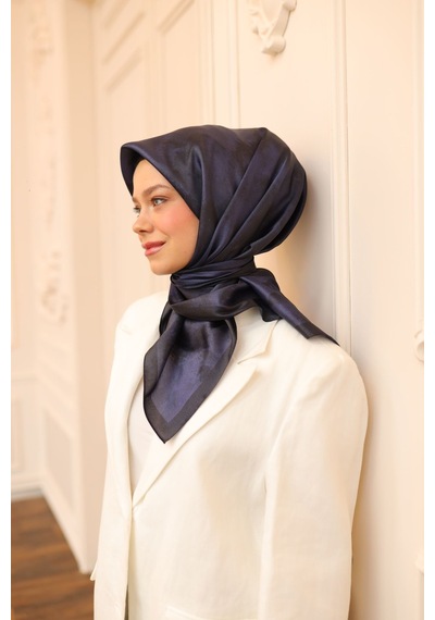 Silk Home Shiny Eşarp 75002-58 Koyu Lacivert, Gece Mavi