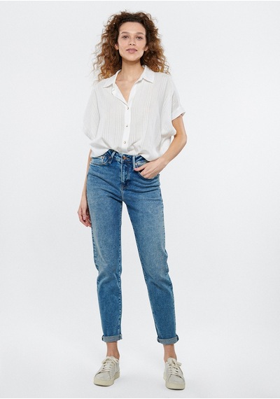 Mavi Cındy Gölgeli Mavi Gold Shape Jean Pantolon 100277 84421 Mavi