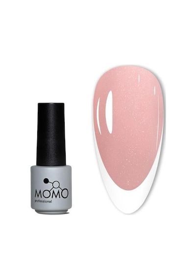 Momo Rubber French Base Coat F010 4ml. Bebek Pembe