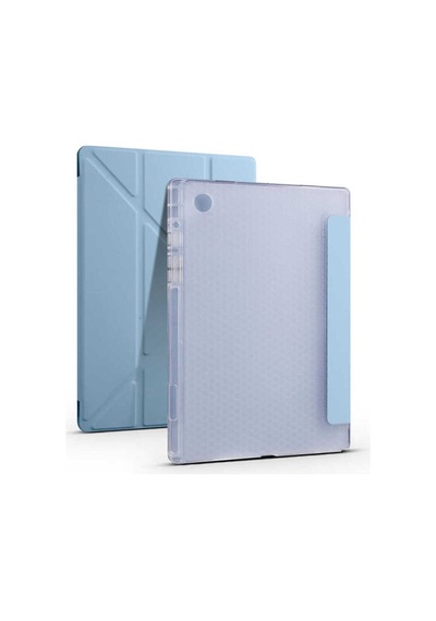 Galaxy Tab A8 10.5 Sm-x200 2021 Kılıf Zore Tri Folding Kalem Bölmeli Standlı Kılıf Kapaklı Kılıf
