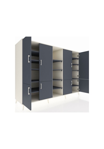 Kronos Dolap 14 Raflı 8 Kapaklı 220x59x163 Aytaşı-antrasit Aytaşı-antrasit Kronos Dolap 14 Raflı 8 Kapaklı 220x59x163 Aytaşı-antrasit Aytaşı-antrasit