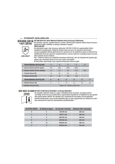 5 Çift Deri Eldiven Starline E-1203 3123x No:10 Xl