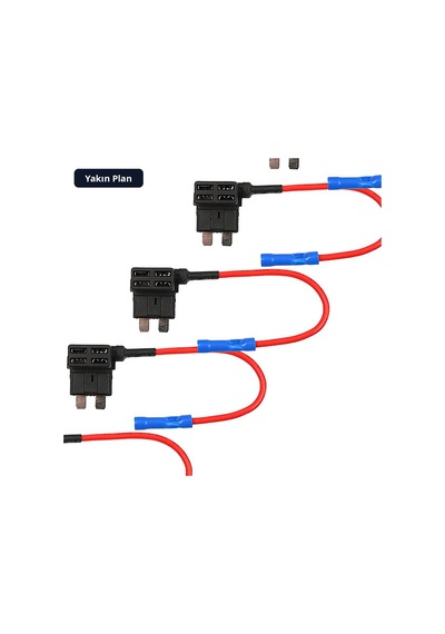 Trobus Fuse Tap Sigorta Çoğaltıcı Standart Bıçak Tipi 5 Adet Diğer
