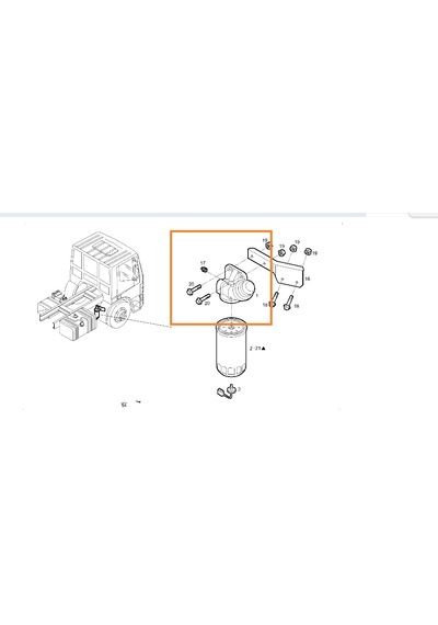 Iveco, Eurotechotomatik, Mazot El 98432328