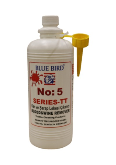 Blue Bird Kan Ve Şarap Leke Lekesi Çıkarıcı Blood&wine Remover No:5 1lt Blue.009