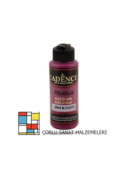 Premıum Akrilik Boya 4004 M. Fuşya 120Ml