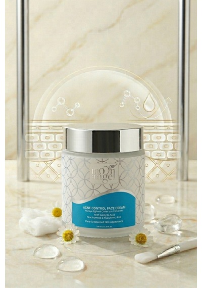 Acne Control Krem Akneye Eğilimli Ciltler İçin Nemlendirici Yüz Kremi Niacinamide & Hyaluronic Acid