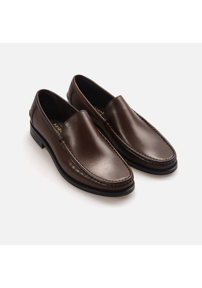 Kemal Tanca Bağcıksız Erkek Loafer 6219 Kahverengi