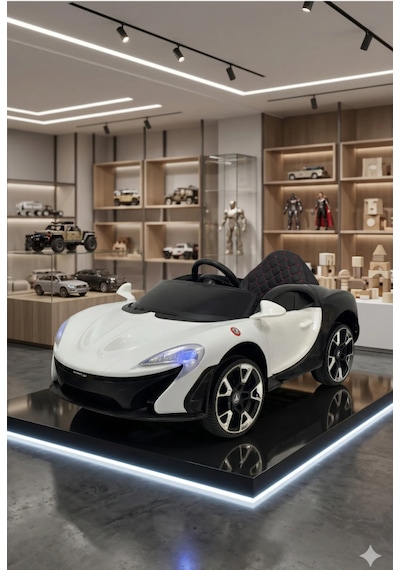 Quantum Gt 12 Volt Akülü Araba Uzaktan Kumandalı Spor Çocuk Arabası Beyaz