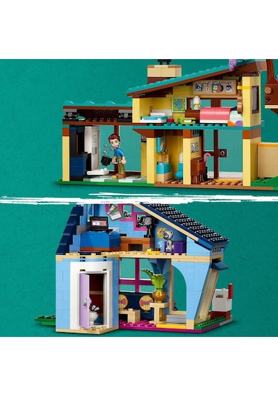 LEGO® Friends Olly ve Paisley'nin Aile Evleri 42620 7+ Yaratıcı Oyuncak Yapım Seti - 1126 Parça