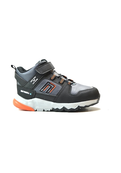 Cool Siyah Turuncu Cırtlı Soft Shell Outdoor Erkek Çocuk Bot Siyah - Turuncu