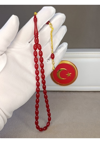 Sıkma Kehribar Tesbih Halil Koçak Usta Yapımı 83423258