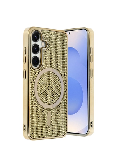 Joko Samsung Samsung Uyumlu Galaxy S24 Helen Magsafe Kapak - Gold