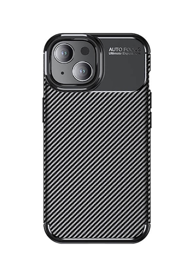 Apple Uyumlu iPhone 15 Hptk Negro Silikon Kılıf-siyah Siyah Siyah