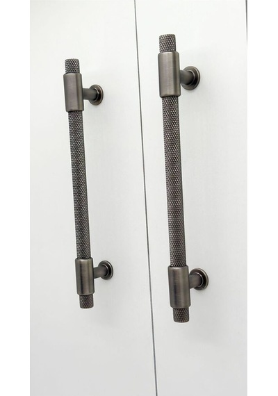Handles Kulp Mobilya Dolap Mutfak Çekmece Kulpu 158 Mat Skoç Füme 192 Mm 19,2 Cm 2 Adet