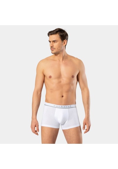 Cacharel Erkek Likralı Boxer 1317/beyaz Beyaz