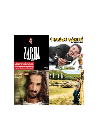 Esenshop 4'lü Cd Set 2 4 Cd M.ibrahimbaş - T.şahin - A.topal - Ş.güler
