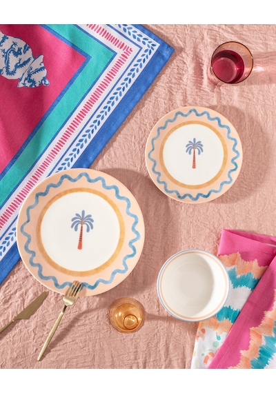 Madame Coco Birth 2 Kişilik 6 Parça Yemek Seti - Renkli 8684427281024 Çok Renkli