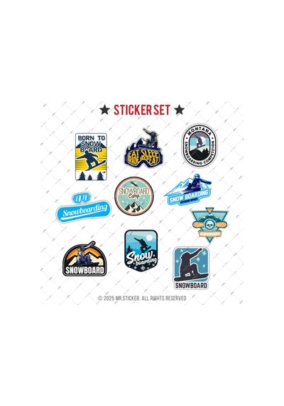 Bdls2 Küçük Boy 10lu Sticker Seti