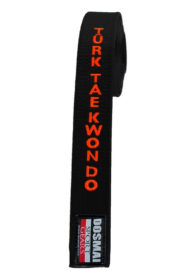 Dosmai Taekwondo Nakışlı Kuşak Kırmızı Tk256 Kırmızı