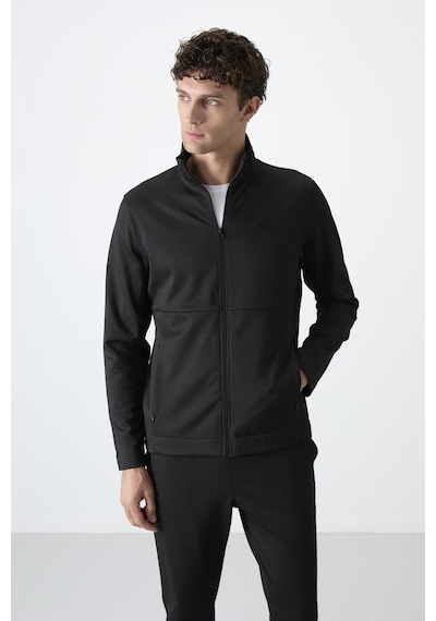 Tommy Life Carlos Siyah Standart Kalıp Erkek Eşofman Takım - 85209 Siyah