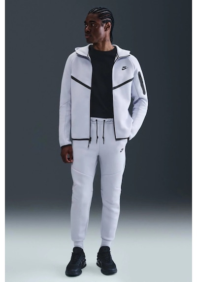 Nike Tech Fleece Full Zip Windrunner Hoodie Kapüşonlu Unisex Sweatshirt Mor