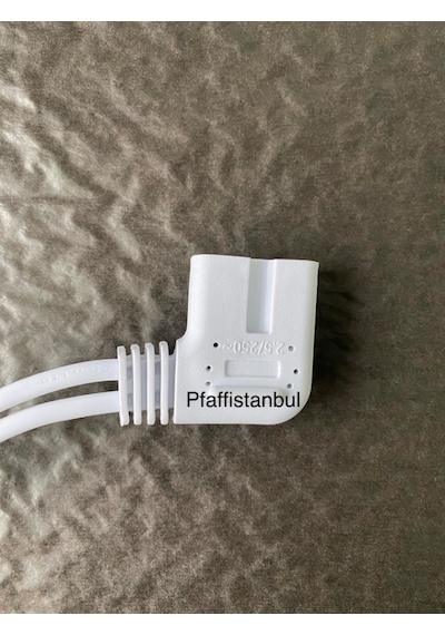 Pfaff Elektronik Pedal Ve Kablosu - Beyaz Kablolu - Uymlu Modeller İçin Açıklama Kısmına Bakınız.