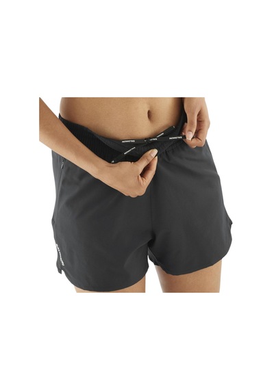 Salomon Shakeout Core 4" Kadın Koşu Şortu Black Lc2451300 Siyah