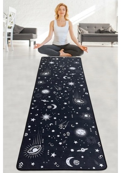 Star Map Djt 60X200 Cm Yoga,Spor,Fitness,Pilates Halısı Yoga Matı