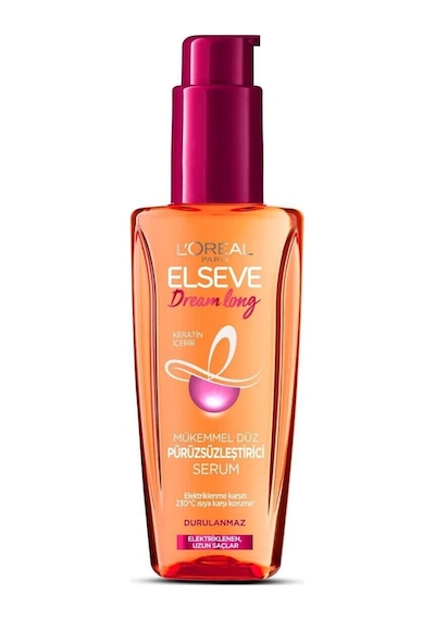 Elseve Saç Serum Ve Yağı L'oréal Paris Dream Long Mükemmel Düz Pürüzsüzleştirici Serum 835qseri