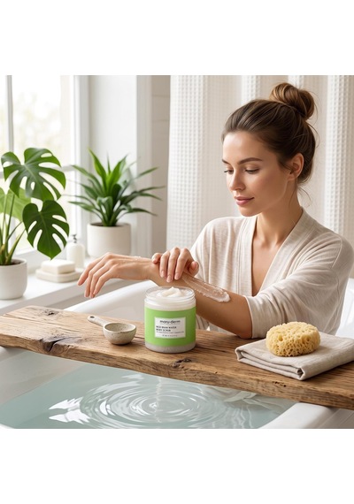 Maruderm Pirinç Suyu Vücut Peelingi Aha & Hyalüronik Asit İle Arındırıcı Ve Yoğun Nemlendirici Peeling, Shea Yağı İle, 250 Ml