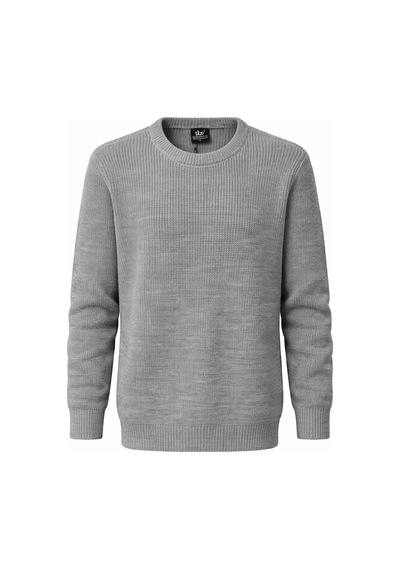Classics Men Turbulance Slim Fit Bisiklet Yaka Uzun Kol Erkek Triko - 7529 Gri