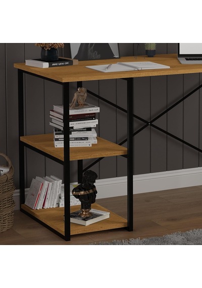 Asra Trend Petra Desen Metalçm01 Raflı Metal Çalışma Masası 120x60 Cm 2 Katlı Yan Raflı Bilgisayar Masası Endüstriyel X Çapraz Destekli Modern Ofis Masası%100 Mdflam Çok Renkli Asra Trend Petra Desen Metalçm01 Raflı Metal Çalışma Masası 120x60 Cm 2 Katlı Yan Raflı Bilgisayar Masası Endüstriyel X Çapraz Destekli Modern Ofis Masası%100 Mdflam Çok Renkli